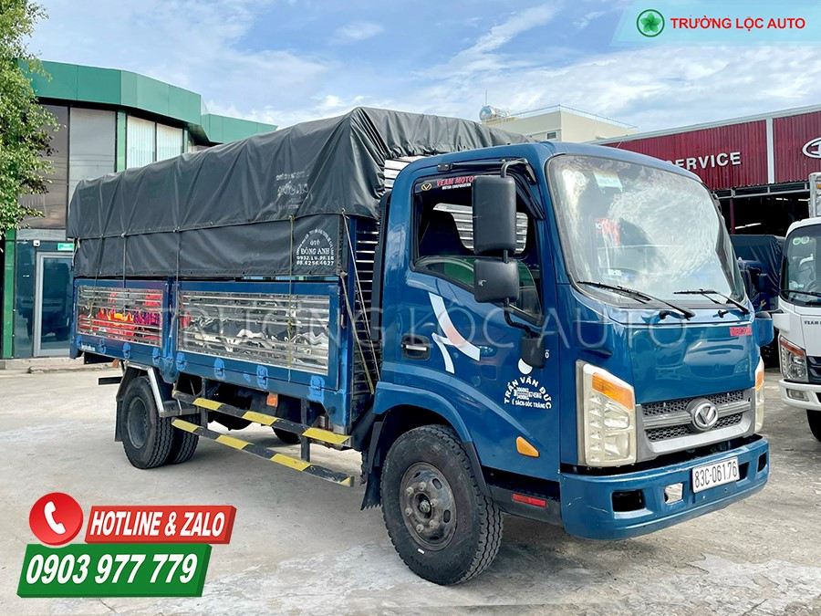 Bán Xe tải Veam cũ thùng bạt - Trả góp. Hotline 0903.977.779